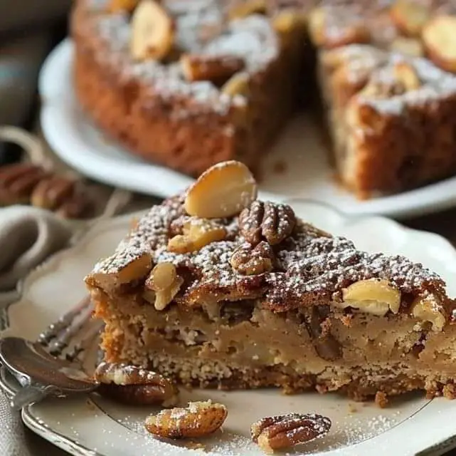 Gâteau Moelleux aux Noix