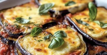 Aubergines à la Parmigiana