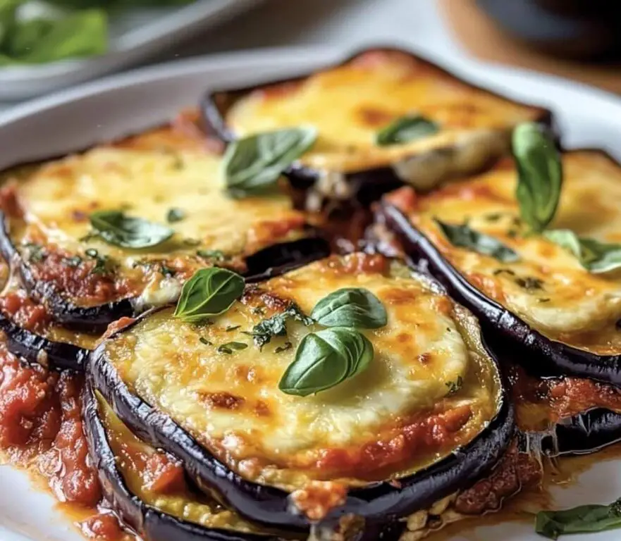 Aubergines à la Parmigiana